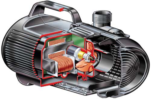 Maxima Pump cutaway image of 