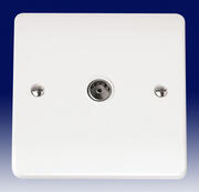 Click Mode Tv Sockets - White product image