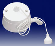 Click Mode Pull Cord Switches - White product image