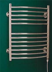 Electric - Stainless Steel  Curved Towel Rail product image