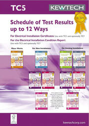Schedule of Test Results product image