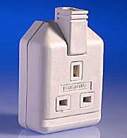 Trailing Socket White - 1 2 4 and 6 gang product image 5